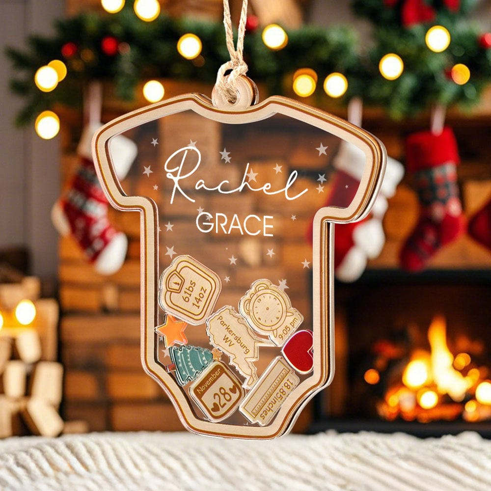Celebrate Baby’s First Christmas with a Personalized Keepsake Ornament 🎄👶