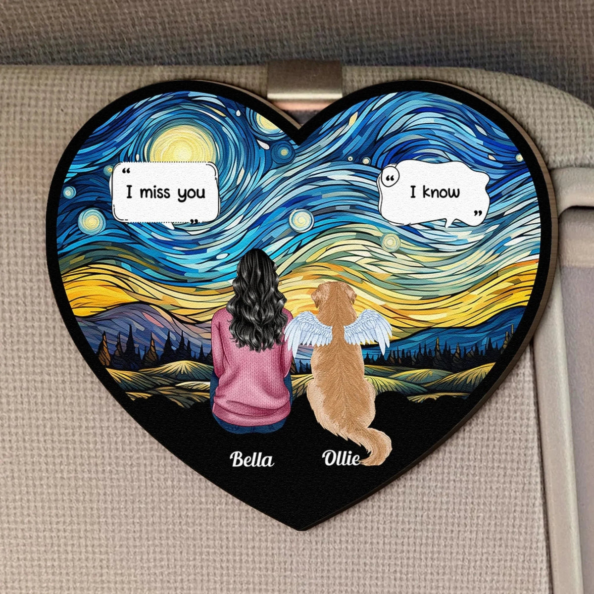 Carry Love With You: The Meaning Behind a Custom Pet Memorial Wooden Visor Clip