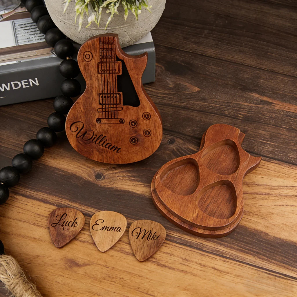 Why Personalized Wooden Guitar Picks Make an Unforgettable Musician Gift