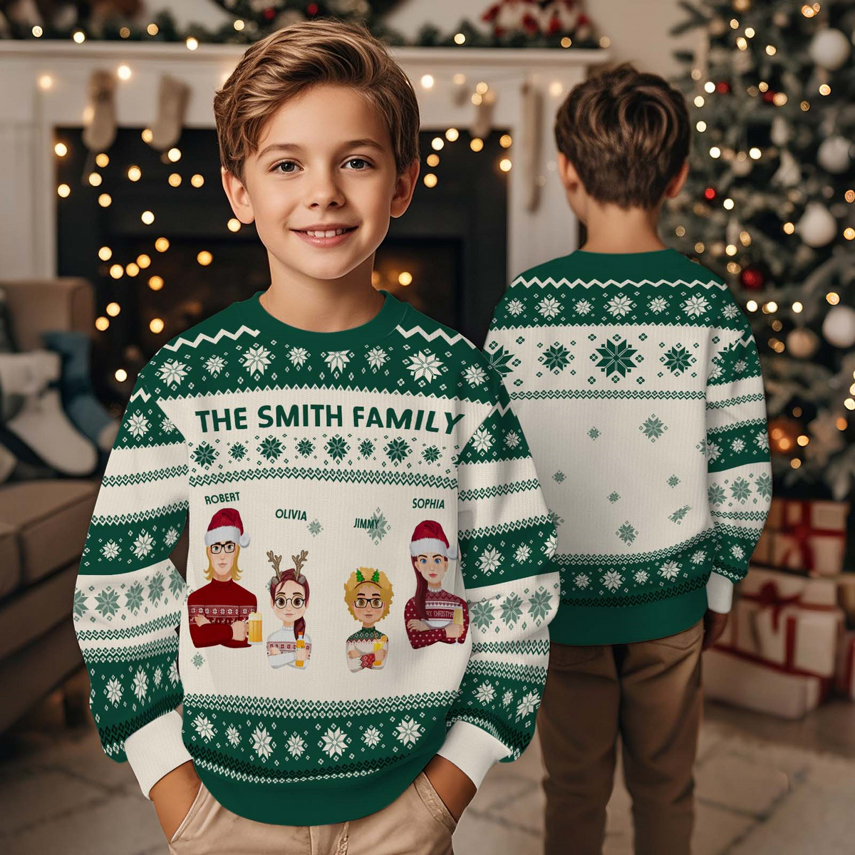 Why Personalized Christmas Ugly Sweaters Are a Holiday Favorite for Kids