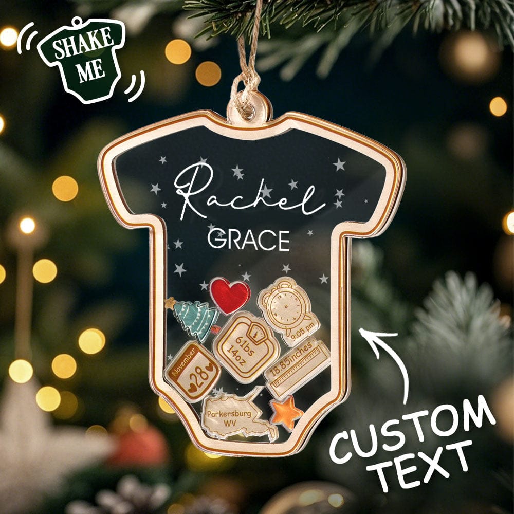 Why a Personalized Baby’s First Christmas 4D Ornament Makes the Most Magical Keepsake