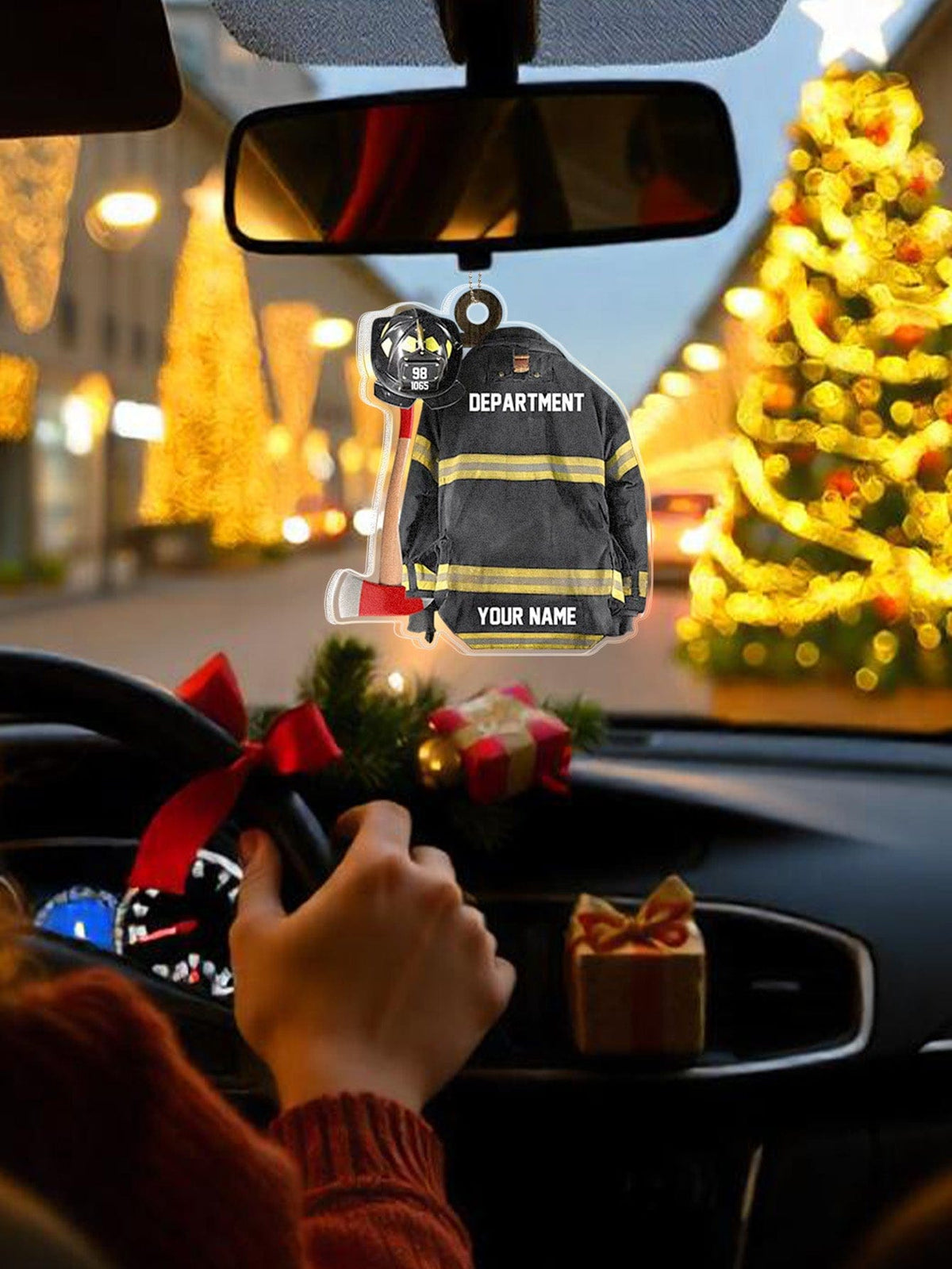 Why a Personalized Firefighter Helmet Ornament Is the Perfect Tribute Gift for Heroes
