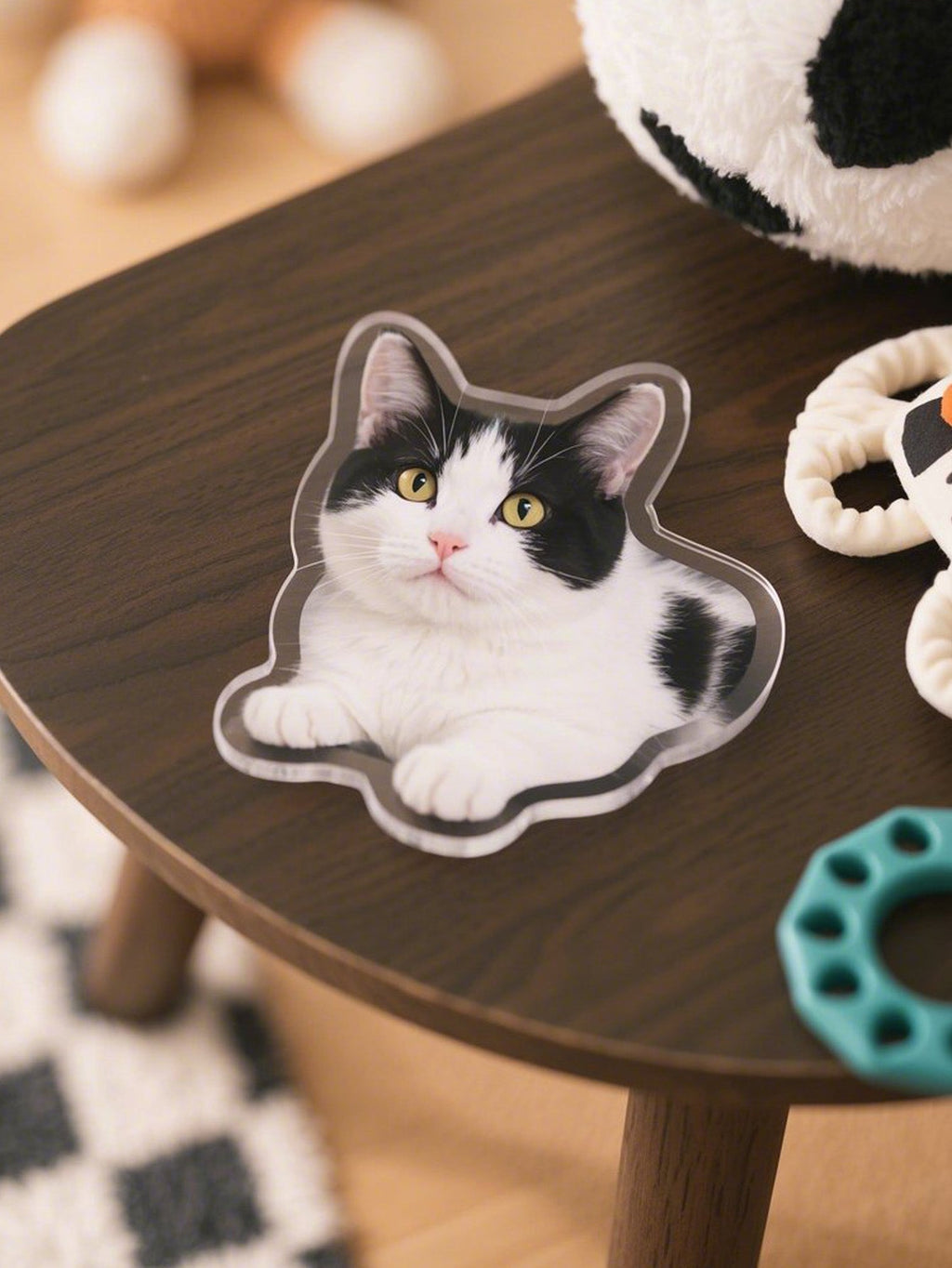Custom Photo Irregular Shape Fridge Magnet: Personalized Kitchen Decor & Photo Gift