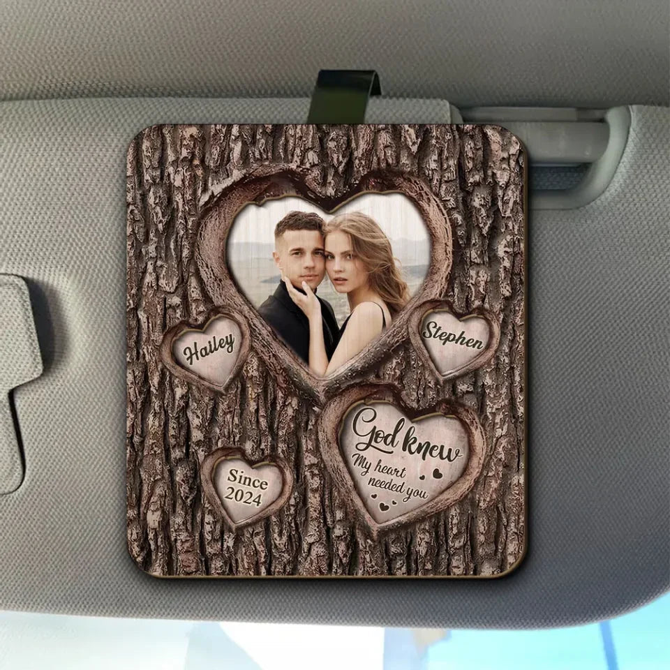 Custom Car Visor Clip “I’m Yours. No Returns or Refunds.”: Playful Personalized Anniversary & Valentine’s Gift