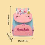 Personalized Name Embroidery Backpack Custom Unicorn Backpack School Bags Gift for Kids