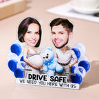 custom bobblehead gift capture moment miniature handcrafted desk display wedding couple face detail
