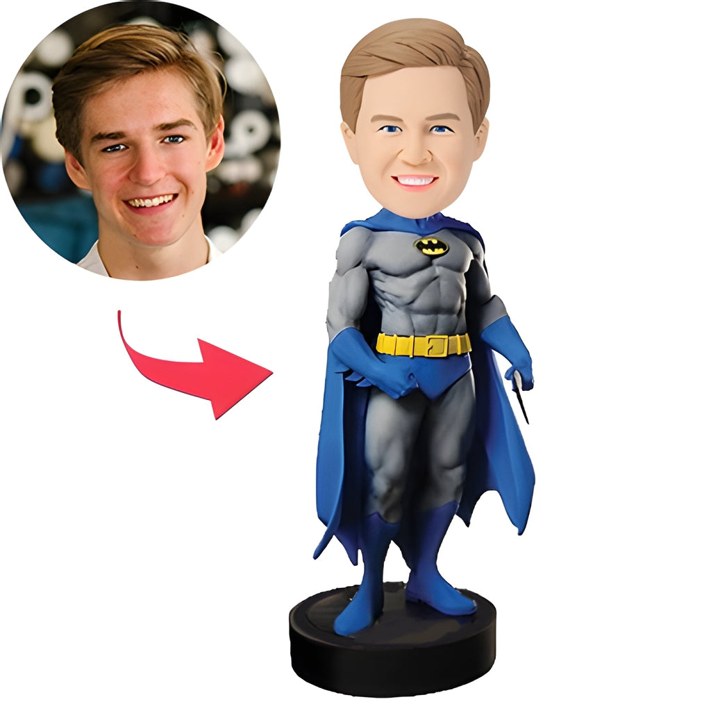 custom bobble head make memories stand tall bobblehead keepsake character batman popular front view