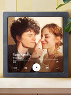 Customizable Photo Music Fridge Magnet for Personalized Gifts