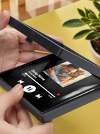 Personalized Photo Music Fridge Magnet for Unique Home Decor