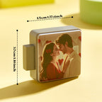 Personalized Refrigerator Magnet with Light Photo Fridge Magnet Gift for Family or Friends