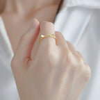 Custom Cat-Shaped Ring with Name Engraving - Adorable Birthday Gift for Cat and Pet Lovers