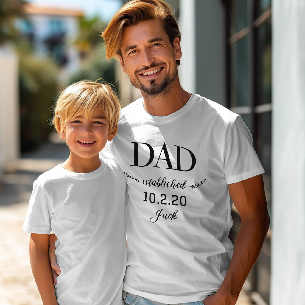 custom t shirt for dad special gift idea