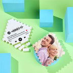 Photo Building Bricks Personalised Block Lozenge Shape