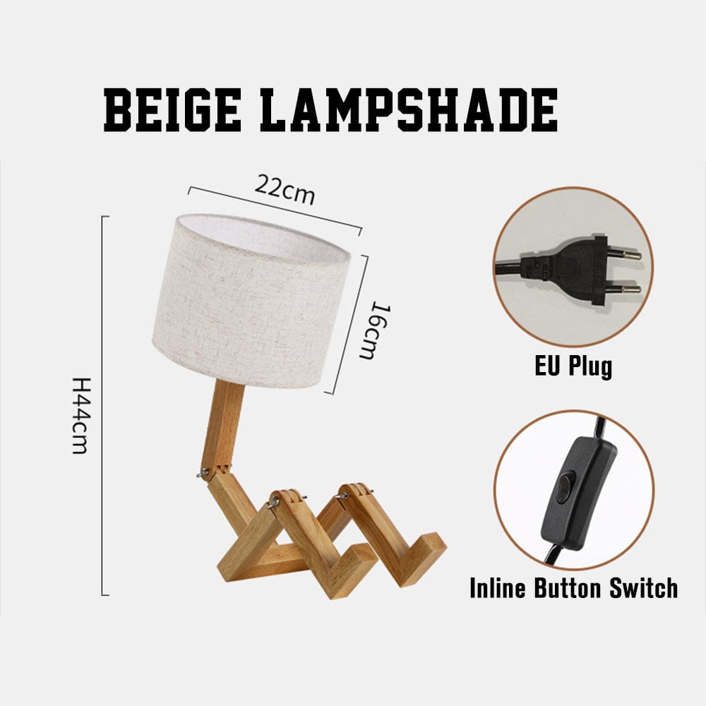 table lamp wooden keepsake as a new home gift