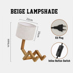 table lamp wooden keepsake as a new home gift