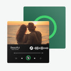 FridgeBeats Frameless Custom Music Fridge Magnet Album Fridge Magnet Anniversary Gifts