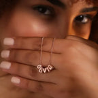 Personalized 3D Bubble Letters Name Necklace Fantastic Gift for All Your Loved Ones
