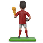 Soccer Lovers World Cup Chamipon Custom Bobblehead With Engraved Text