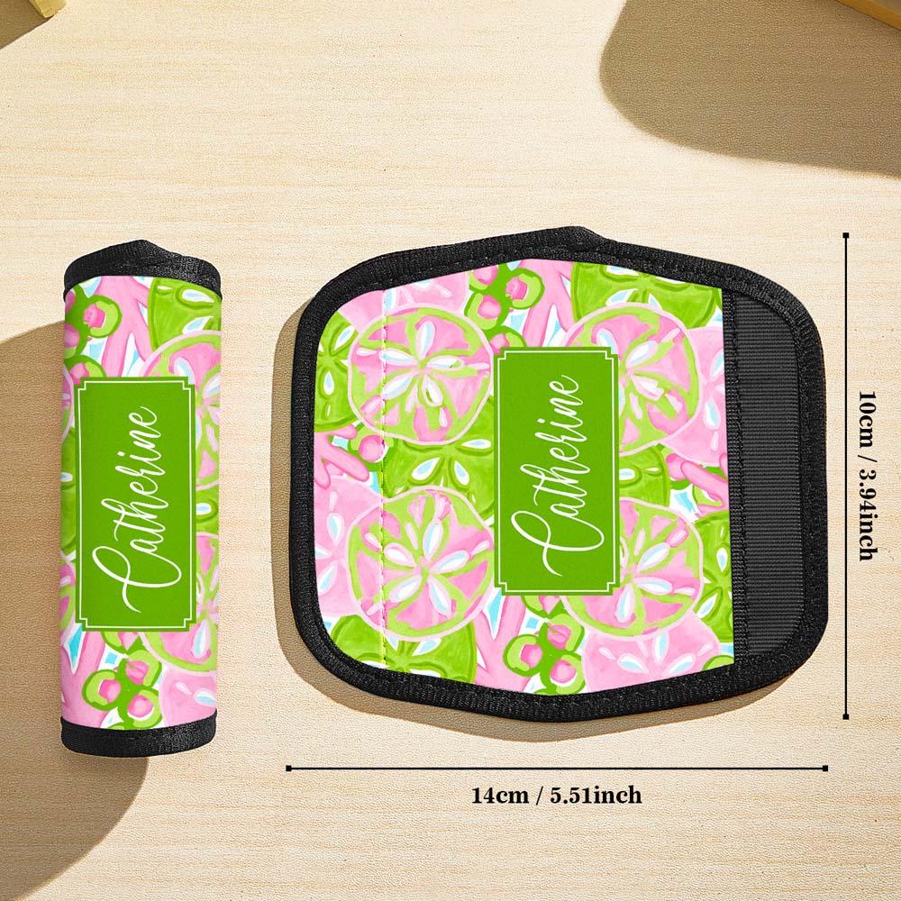 Personalized Vacation Element Luggage Handle Wraps Travel Accessories Gift for Travel Lovers