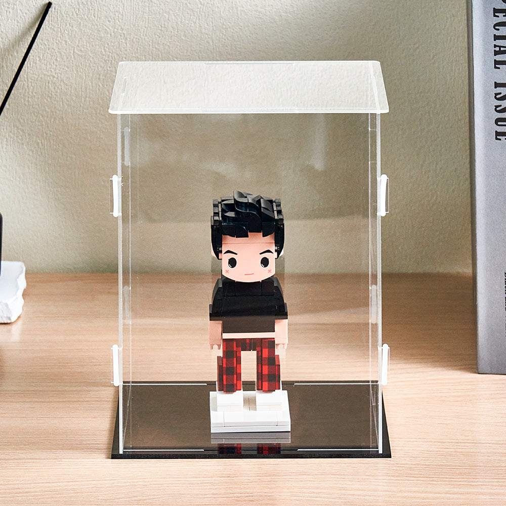 personalized bobblehead make memories stand tall personalized bobblehead character dustproof clear display