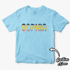 custom name shirt back to school gift for daughter display view
