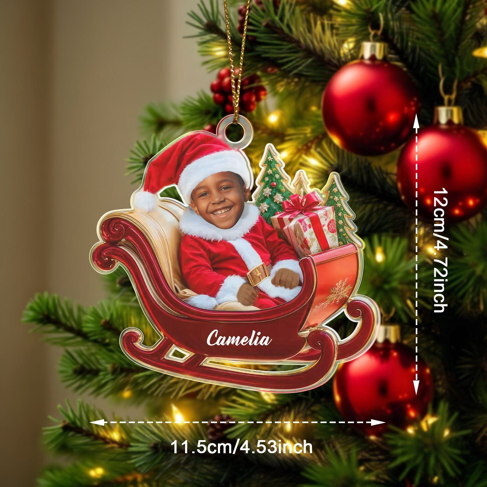 Photo Ornament Baby s First