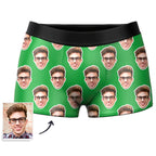 personalized face photo boxer shorts funny romantic gift for boyfriend