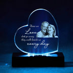 personalized engraved photo frame memorial design
