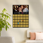 Personalised Scratch off Bucket list Custom Scratch off Poster Wedding Gift for Couple