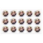 Personalized Thank You Stickers Round Wedding Birthday Favor labels for Gifts