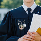 Personalized Graduation Cap Memorial Tassel Brooch Pin Grad Ceremony Sympathy Gift for Class of 2024 Graduates