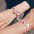 Custom Engraved Magnetic Bracelet Heart Couple Bracelet