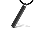 Personalized 3D Bar Keychain Engraved Music Code Key Chain