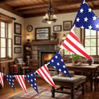 4th of July Patriotic Banner Garland – Independence Day Party Decoration