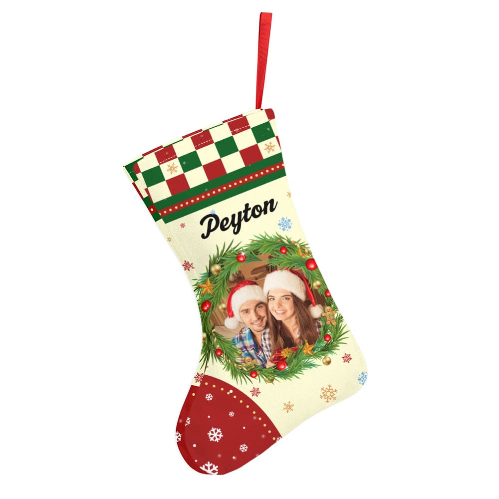 Personalized Christmas Stocking Custom Photo Christmas Stockings