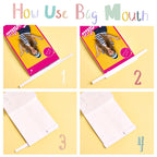 Personalized Treat Bag with Photo Name Snack Bag Birthday Party Favor Gift for Girl