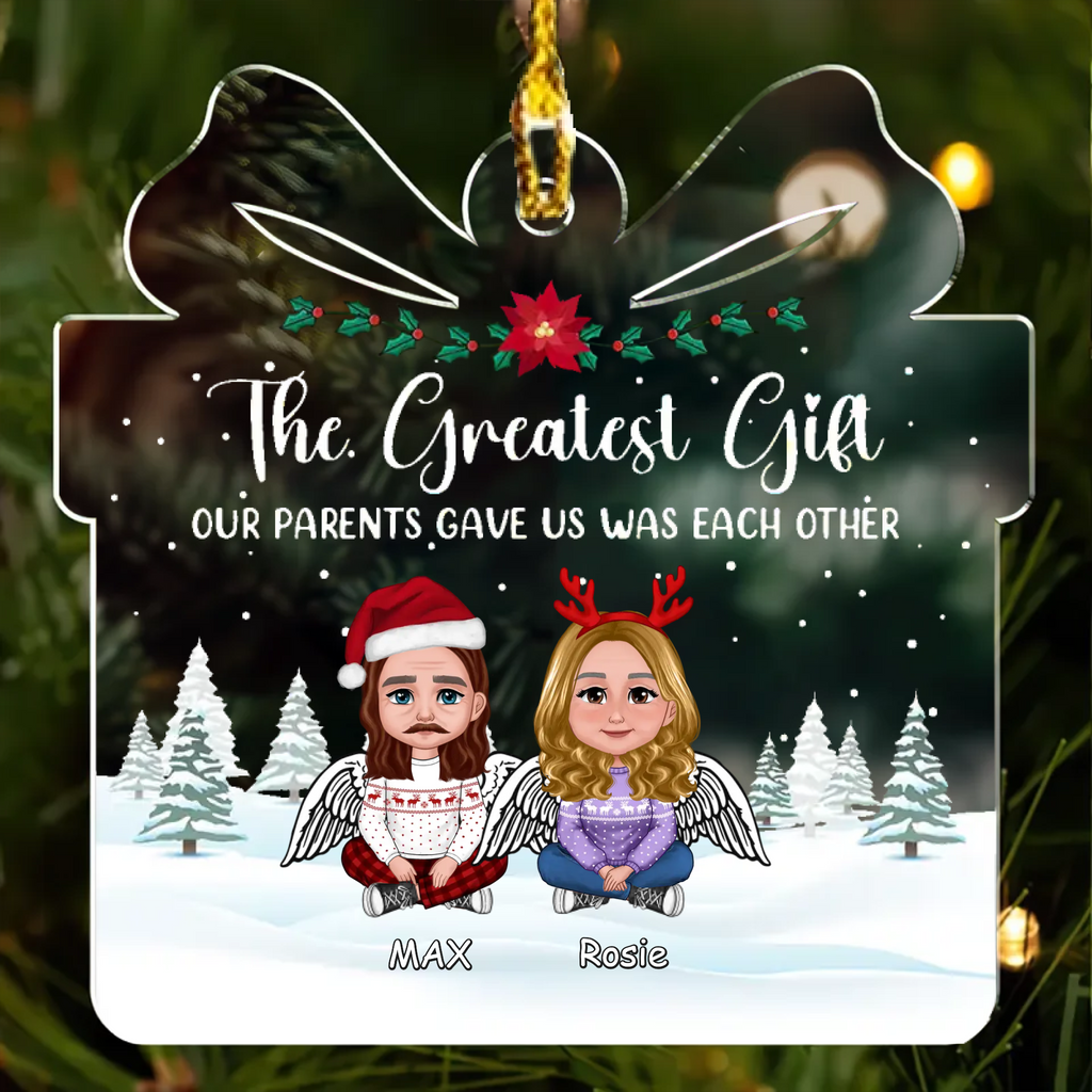 ornament personalized design acrylic keepsake keepsake display acrylic