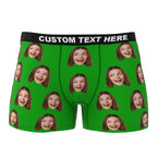 boxer shorts personalized face photo personal style gift for boyfriend