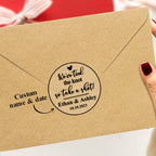 Personalized Thank You Transparent Stickers Round Wedding Birthday Favor labels for Gifts