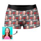 boxer shorts funny romantic gift for boyfriend
