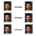 Custom Funny Character Expression Painting Multiple Photo Painting Gifts Canvas Painting