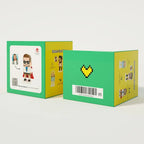 Custom Brick Figures Pen Holder Personalized Brick Figures and Pen Holder Custom Brick Figure & Tree Stump Pen Holder