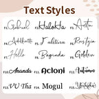 Personalized Birth Flower Grandma's Garden Beach Jute Tote Bag with Name Birthday Wedding Party Gifts for Her