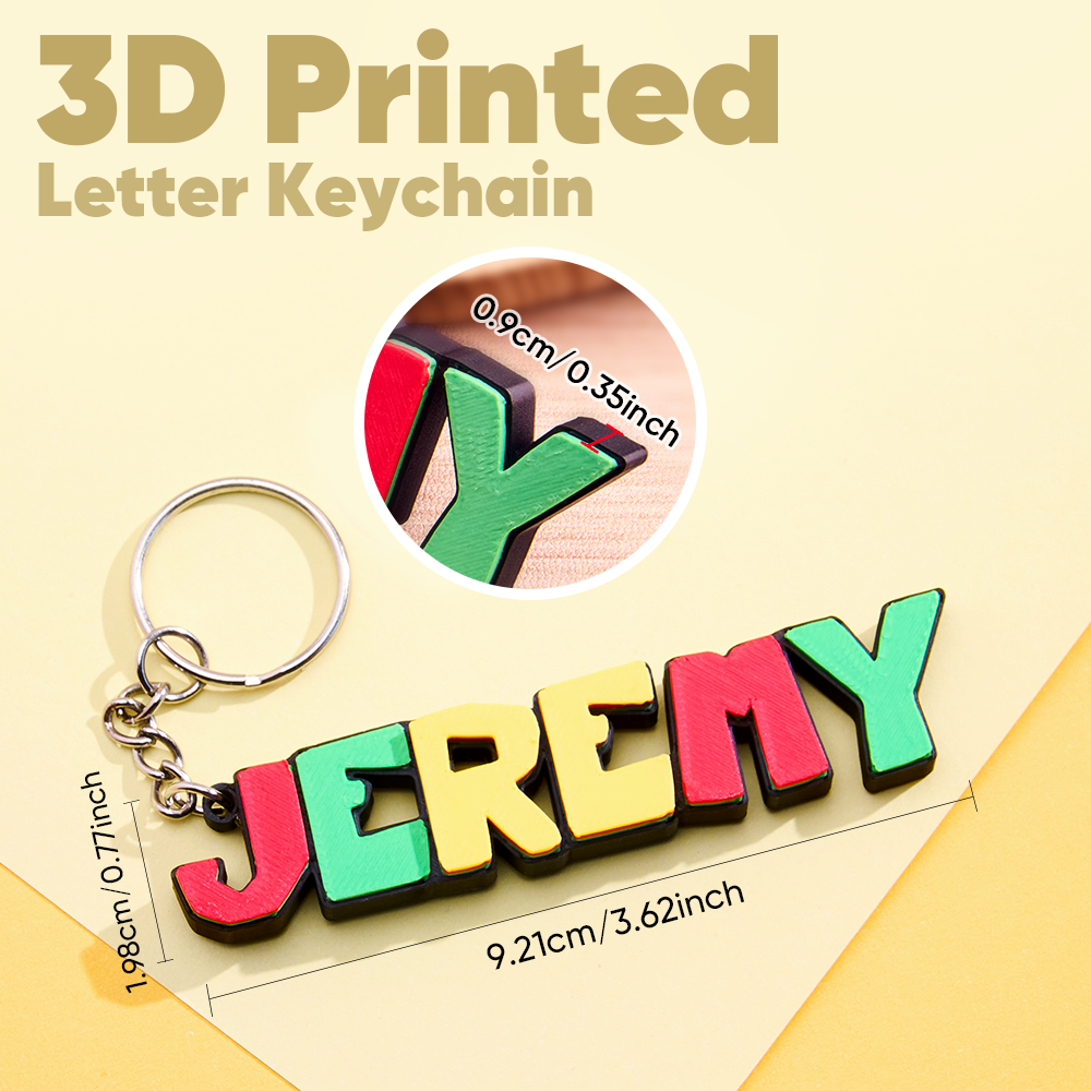 personalized cartoon keyring back to school custom name plate backpack charm gift for daughter custom detail