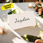 Personalized Wedding Place Names Wedding Table Place Name Cards Minimal Wedding Table Decor
