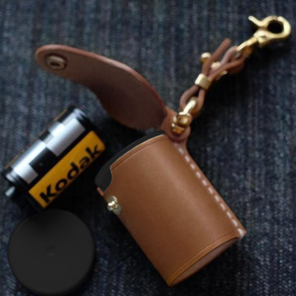 PU Leather Case for Film Roll Keychain