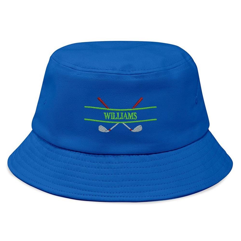 Custom Embroidery Golf Bucket Hat Personalized Name Fisherman Cap Gift for Golf Lover