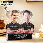 Smile Every Time It Shakes Mother's Day Gifts for Mom - Personalized Face Shaking Head Acrylic Standee for Desk Decor & Funny Surprises