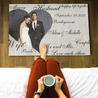 Custom Welcome Door Mat Personalized Wedding Decorative Doormat