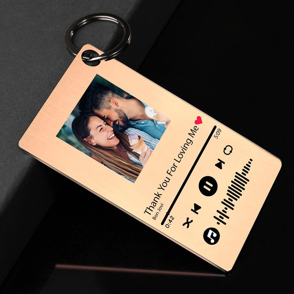 Custom Photo Scannable Music Code Music Plaque Gifts For Her/Him